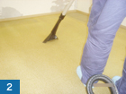 　作業内容（カーペットクリーニング）2